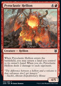 Pyroclastic Hellion - Zendikar Rising (Common) [ZNR-152]
