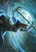 Art Series: Sea Gate Stormcaller (V.1) - Zendikar Rising: Extras (Tip Card) [XZNR-A50]