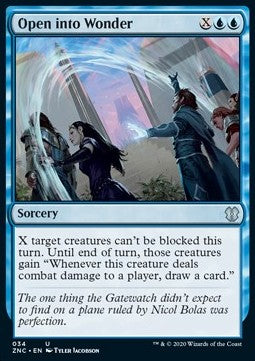 Open into Wonder - Commander: Zendikar Rising (Uncommon) [ZNC-34]
