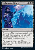 Endless Obedience - Commander: Zendikar Rising (Uncommon) [ZNC-41]