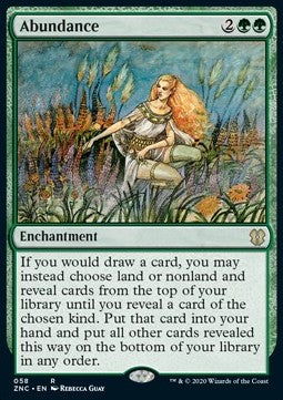 Abundance - Commander: Zendikar Rising (Rare) [ZNC-58]