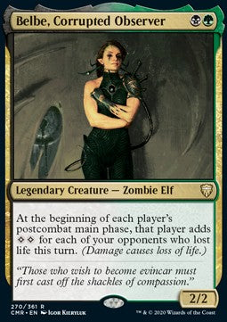 Belbe, Corrupted Observer - Commander Legends (Rare) [CMR-270]