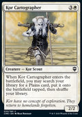 Kor Cartographer - Commander Legends (Common) [CMR-30]