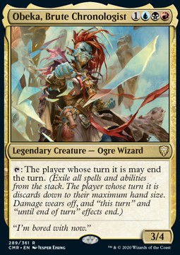 Obeka, Brute Chronologist - Commander Legends (Rare) [CMR-289]