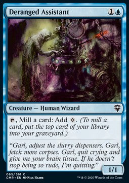 Deranged Assistant - Commander Legends (Common) [CMR-65]