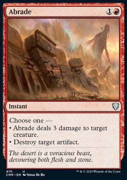 Abrade (V.1) - Commander Legends: Extras (Uncommon) [XCMR-410]
