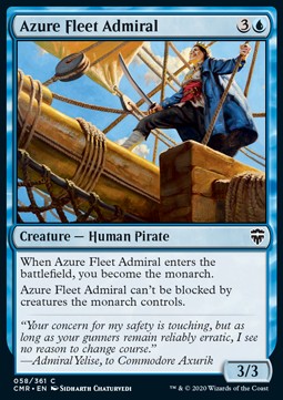 Azure Fleet Admiral - Commander Legends (Common) [CMR-58]