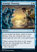 Strategic Planning - Commander Legends (Common) [CMR-101]