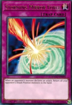 Storming Mirror Force - Maximum Gold (Rare) [MAGO-096]