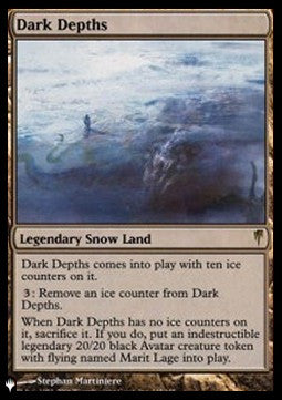 Dark Depths - The List (Rare) [ZNL-145]