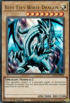 Blue-Eyes White Dragon (V.1 - Ultra Rare) - Legendary Duelists: Season 2 (Ultra Rare) [LDS2-001]