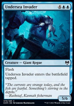 Undersea Invader - Kaldheim (Common) [KHM-78]