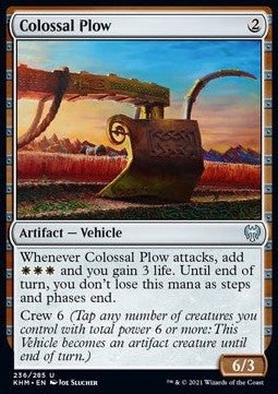 Colossal Plow - Kaldheim (Uncommon) [KHM-236]