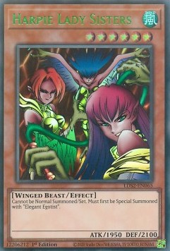 Harpie Lady Sisters (V.3 - Ultra Rare) - Legendary Duelists: Season 2 (Ultra Rare) [LDS2-065]