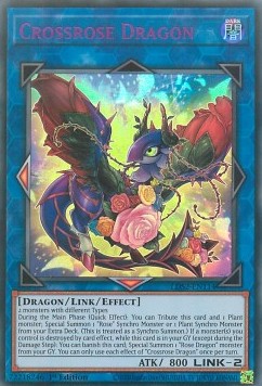 Crossrose Dragon (V.4 - Ultra Rare) - Legendary Duelists: Season 2 (Ultra Rare) [LDS2-114]