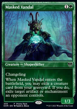 Masked Vandal - Kaldheim: Promos (Common) [PKHM-405]
