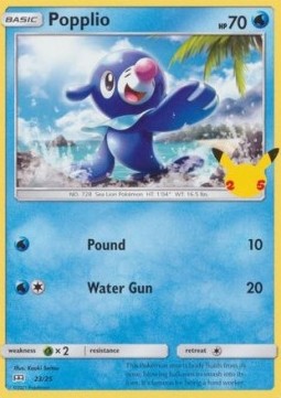 Popplio - McDonald's Collection 25th Anniversary (Promo) [MCD25-23]