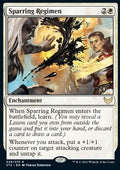 Sparring Regimen - Strixhaven: School of Mages (Rare) [STX-29]