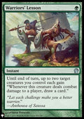 Warriors' Lesson - The List (Uncommon) [ZNL-184]