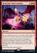 Draconic Intervention - Strixhaven: School of Mages (Rare) [STX-96]