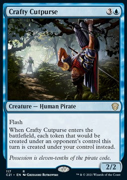 Crafty Cutpurse - Commander: Strixhaven (Rare) [C21-117]