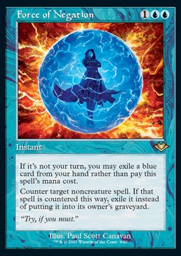 Force of Negation (V.1) - Modern Horizons: Retro Frame Cards (Rare) [RMH2-9]