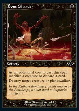Bone Shards (V.1) - Modern Horizons 2: Extras (Common) [XMH2-395]