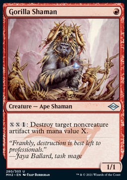 Gorilla Shaman (V.1) - Modern Horizons 2 (Uncommon) [MH2-280]