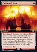 Calibrated Blast (V.3) - Modern Horizons 2: Extras (Rare) [XMH2-456]