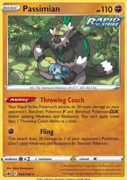 Passimian - Chilling Reign (Rare) [CRE-088]