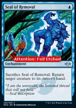 Seal of Removal (V.2) - Modern Horizons 2 (Uncommon) [MH2-269]
