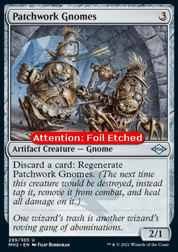 Patchwork Gnomes (V.2) - Modern Horizons 2 (Uncommon) [MH2-299]