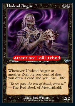 Undead Augur (V.2) - Modern Horizons: Retro Frame Cards (Uncommon) [RMH2-15]