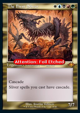 The First Sliver (V.2) - Modern Horizons: Retro Frame Cards (Mythic) [RMH2-26]
