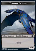 Timeless Dragon Token // Food Token - Modern Horizons 2: Extras (Token) [XMH2-T 4/18]
