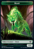 Beast Token (G 4/4) // Treasure Token (V.2) - Modern Horizons 2: Extras (Token) [XMH2-T 9/21]
