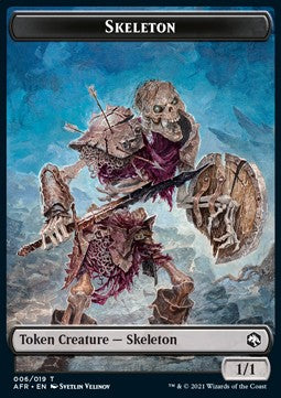 Skeleton Token (B 1/1) // Lost Mine of Phandelver