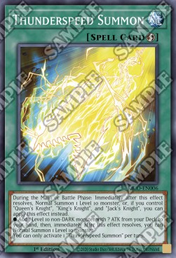 Thunderspeed Summon - King's Court (Super Rare) [KICO-006]