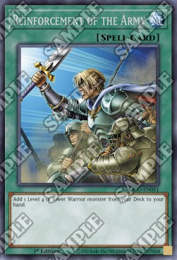 Reinforcement of the Army (V.1 - Rare) - King's Court (Rare) [KICO-051]