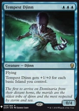 Tempest Djinn - The List (Rare) [ZNL-68]