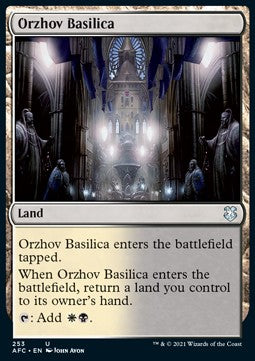 Orzhov Basilica - Commander: Adventures in the Forgotten Realms (Uncommon) [AFC-253]