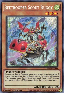 Beetrooper Scout Buggy (V.1 - Secret Rare) - Dawn of Majesty (Secret Rare) [DAMA-000]