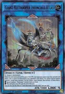 Giant Beetrooper Invincible Atlas - Dawn of Majesty (Ultra Rare) [DAMA-089]