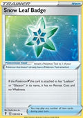Snow Leaf Badge - Evolving Skies (Uncommon) [EVS-159]