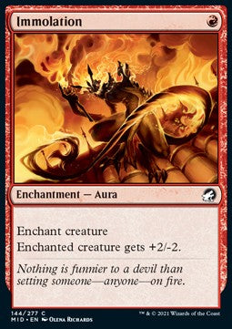 Immolation - Innistrad: Midnight Hunt (Common) [MID-144]