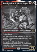 Rem Karolus, Stalwart Slayer - Innistrad: Midnight Hunt: Extras (Rare) [XMID-322]