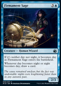 Firmament Sage - Innistrad: Midnight Hunt (Uncommon) [MID-53]