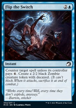 Flip the Switch - Innistrad: Midnight Hunt (Common) [MID-54]