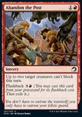 Abandon the Post - Innistrad: Midnight Hunt (Common) [MID-127]
