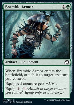 Bramble Armor - Innistrad: Midnight Hunt (Common) [MID-171]
